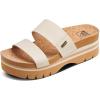 imageREEF Womens Cushion Vista Higher SlideVintage Tan