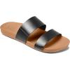 imageREEF Womens Cushion Vista SlideBlackNatural