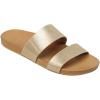 imageREEF Womens Cushion Vista SlideTanChampagne