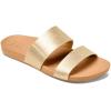 imageREEF Womens Cushion Vista SlideTanChampagne