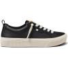 imageREEF Womens Lay Day Dawn Shoe Premium Leather Cushion FootbedBlack Leather