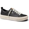 imageREEF Womens Lay Day Dawn Shoe Premium Leather Cushion FootbedBlack Leather