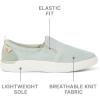 imageREEF Womens Neptune Elyse Slip On Shoe Lightweight Soft ampamp Breathable Knit Upper Cushion FootbedSage