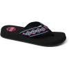 imageREEF Womens Sandy FlipFlopBlack Neon