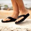 imageREEF Womens Sandy FlipFlopBlackBlack