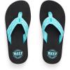 imageREEF Womens Sandy FlipFlopBlackBlue
