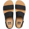 imageREEF Womens Water Vista SandalBlackTan