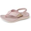 imageREEF Girls Little Santa Ana FlipFlopPale Mauve