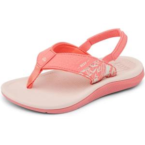 imageREEF Girls Little Santa Ana FlipFlopCoral Sunset
