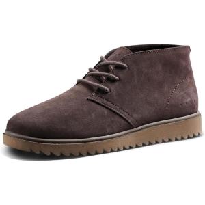 imageREEF Mens Leucadian Shoe Premium Suede Memory Foam Footbed LightweightBrown