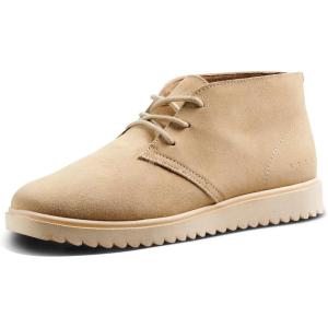 imageREEF Mens Leucadian Shoe Premium Suede Memory Foam Footbed LightweightTan