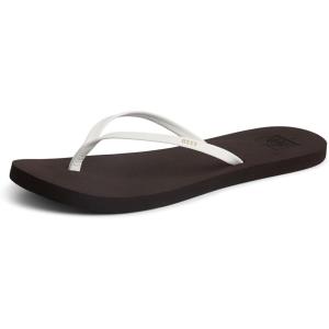 imageREEF Womens Bliss Nights FlipFlopBrownWhite