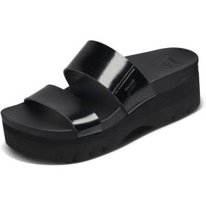 imageREEF Womens Cushion Vista Higher SlideBlack Patent