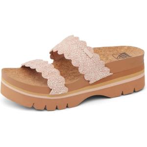imageREEF Womens Cushion Vista Higher SlideScalloped Rose