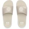 imageREEF Fanning Slide Mens Bottle Opener Sandal Arch Support Durable Outsole Water FriendlyTaupe Sun