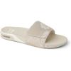 imageREEF Fanning Slide Mens Bottle Opener Sandal Arch Support Durable Outsole Water FriendlyTaupe Sun