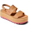 imageREEF Womens Water Vista Higher SandalNaturalHot Pink