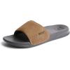imageREEF Mens One Slide SandalGreyTan
