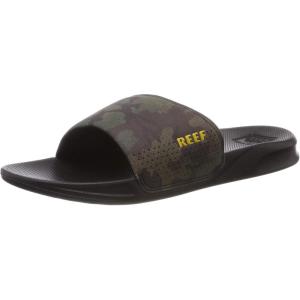 imageREEF Mens One Slide SandalGreen Green Camo Gcm