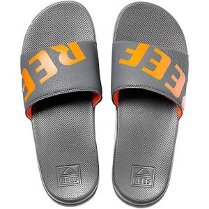 imageREEF Mens One Slide SandalMulticolour Grey Orange Gor