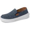 imageREEF Mens Swellsole Pacific Shoe Durable Washed Canvas Lightweight Soft Cushion FootbedNavy