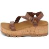 imageREEF Womens Vista Higher Luna Platform Sandal Adjustable StrapCocoa Cork