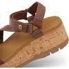imageREEF Womens Vista Higher Luna Platform Sandal Adjustable StrapCocoa Cork