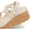 imageREEF Womens Vista Higher Luna Platform Sandal Adjustable StrapVintage Cork