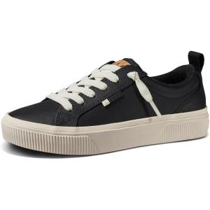 imageREEF Womens Lay Day Dawn Leather ShoesBlack Leather