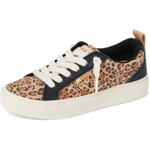 imageREEF Womens Lay Day Dawn Leather ShoesLeopard Suede