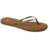 imageREEF Womens Bliss Nights FlipFlopChocolate Stripe