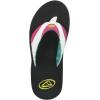 imageREEF Womens Fanning Bottle Opener Flip FlopsBlack Bright Nights Bri
