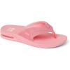 imageREEF Womens Fanning Bottle Opener Flip FlopsStrawberry Suede