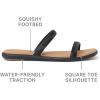 imageREEF Womens Water Willow Marina SandalsBlackTan