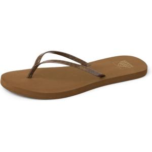 imageREEF Womens Bliss Nights FlipFlopChocolate Stripe
