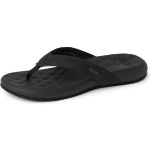 imageREEF Womens Cushion Melody Flip FlopsBlackBlack
