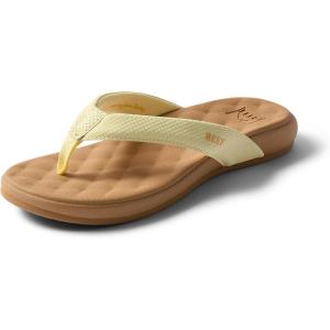 imageREEF Womens Cushion Melody Flip FlopsPale Banana