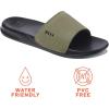 imageREEF Mens One Slide SandalsBlackOlive