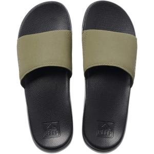 imageREEF Mens One Slide SandalsBlackOlive