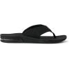 imageREEF Mens Fanning Bottle Opener Flip FlopsAll Black
