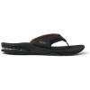 imageREEF Mens Fanning Bottle Opener Flip FlopsBlackBrown
