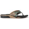 imageREEF Mens Fanning Bottle Opener Flip FlopsBlackCamo