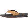 imageREEF Mens Fanning Bottle Opener Flip FlopsCharcoalTan
