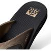 imageREEF Mens Fanning Bottle Opener Flip FlopsFossilRaven