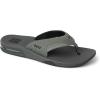 imageREEF Mens Fanning Bottle Opener Flip FlopsGrey Black