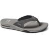 imageREEF Mens Fanning Bottle Opener Flip FlopsGrey Suede