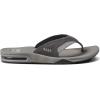 imageREEF Mens Fanning Bottle Opener Flip FlopsGrey Suede