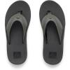 imageREEF Mens Fanning Bottle Opener Flip FlopsGreyBlack
