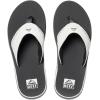imageREEF Mens Fanning Bottle Opener Flip FlopsGreyWhite