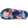 imageREEF Mens Fanning Bottle Opener Flip FlopsRed White and Blue